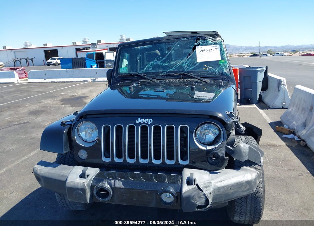 2018 JEEP WRANGLER JK UNLIMITED SAHARA VIN: 1C4BJWEG1JL903126