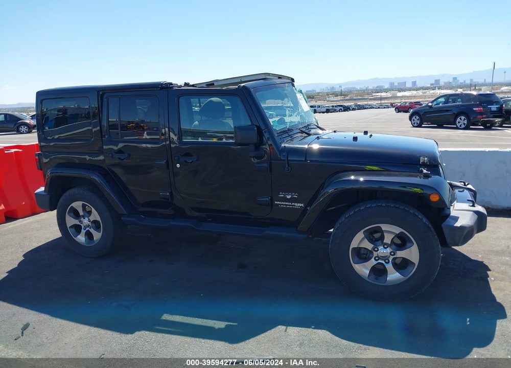 2018 JEEP WRANGLER JK UNLIMITED SAHARA VIN: 1C4BJWEG1JL903126