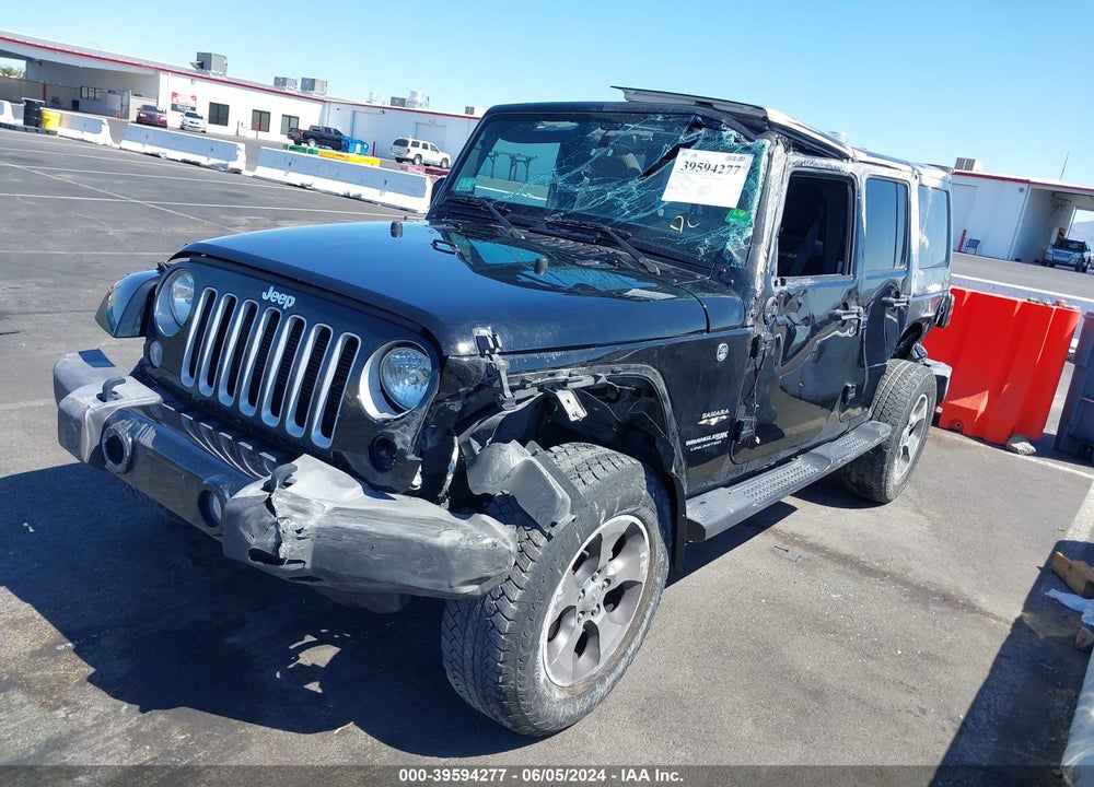 2018 JEEP WRANGLER JK UNLIMITED SAHARA VIN: 1C4BJWEG1JL903126