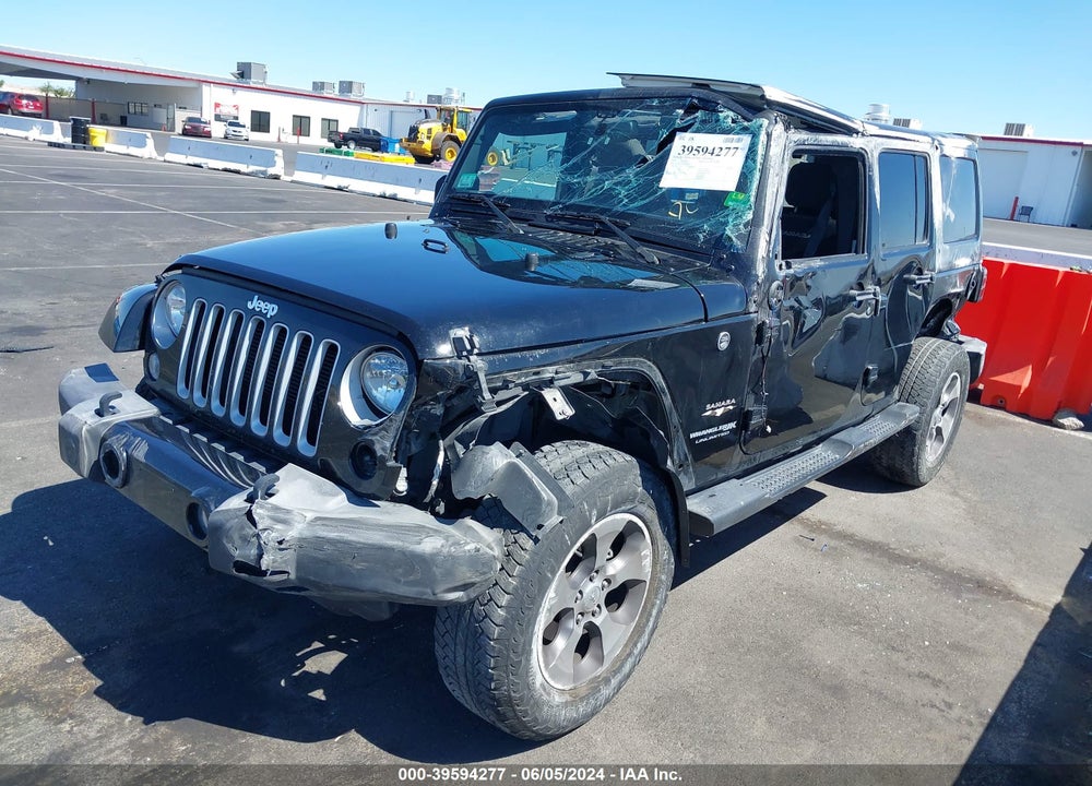 2018 JEEP WRANGLER JK UNLIMITED SAHARA VIN: 1C4BJWEG1JL903126