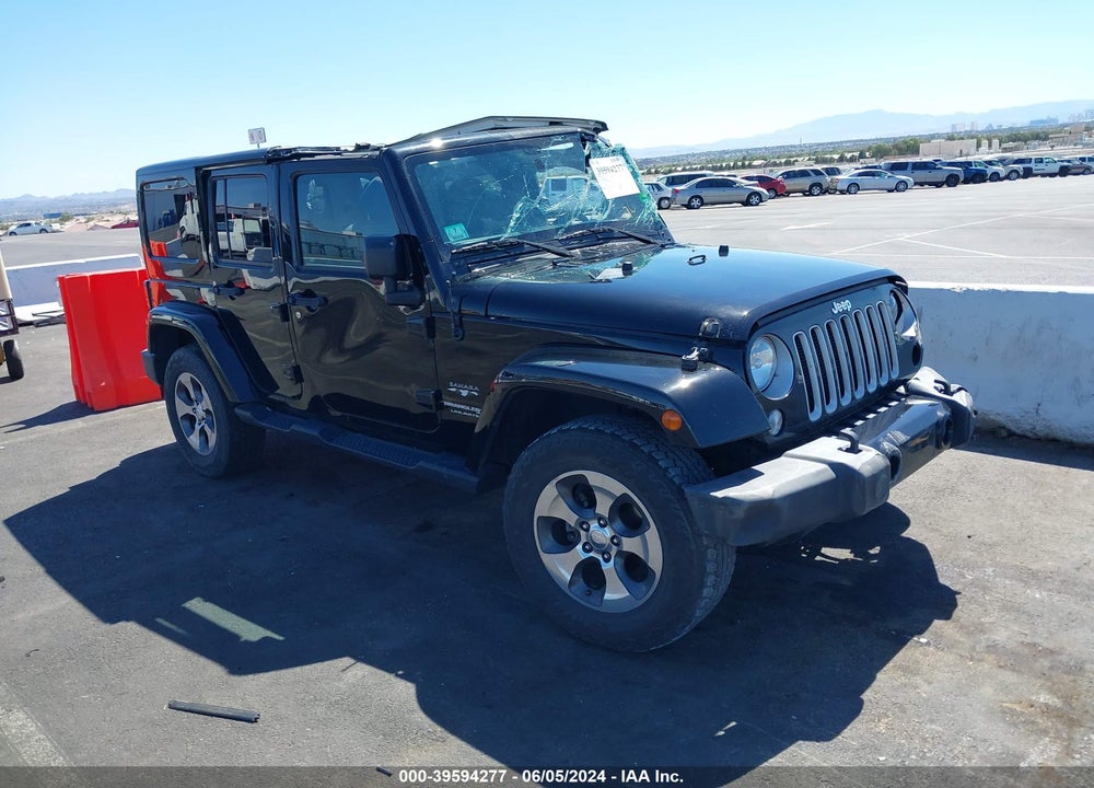 2018 JEEP WRANGLER JK UNLIMITED SAHARA VIN: 1C4BJWEG1JL903126