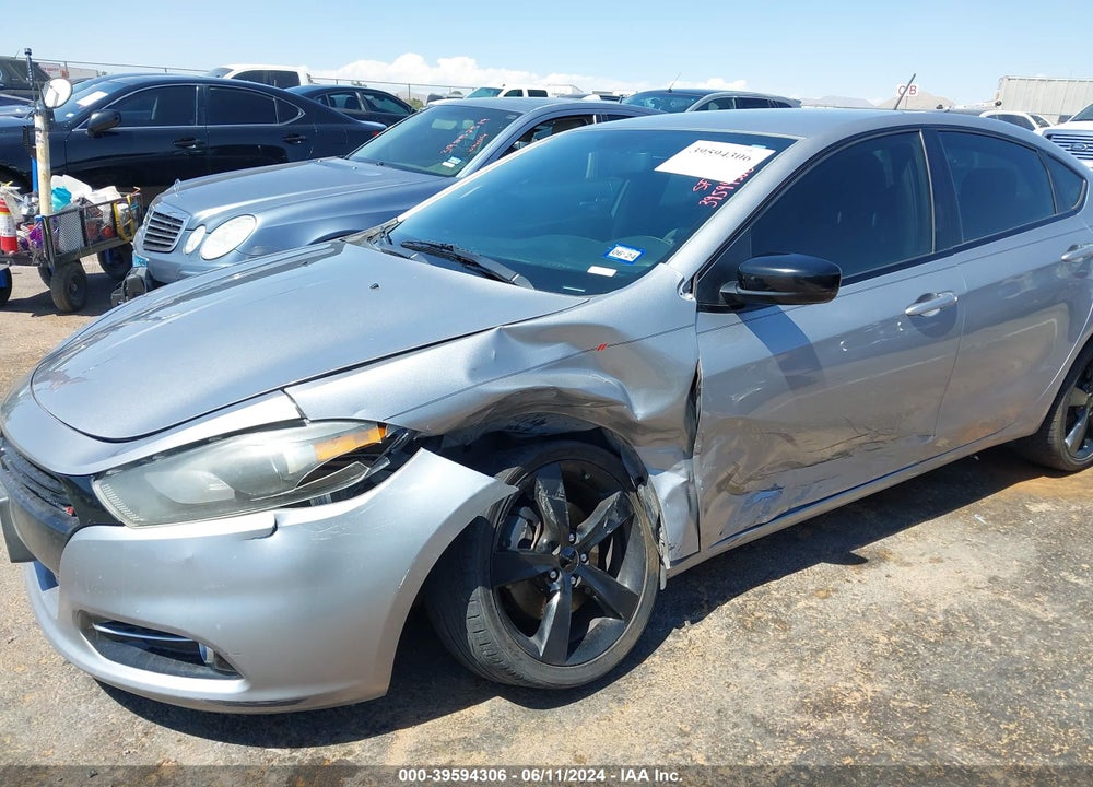 2014 DODGE DART SXT VIN: 1C3CDFBB2ED775651