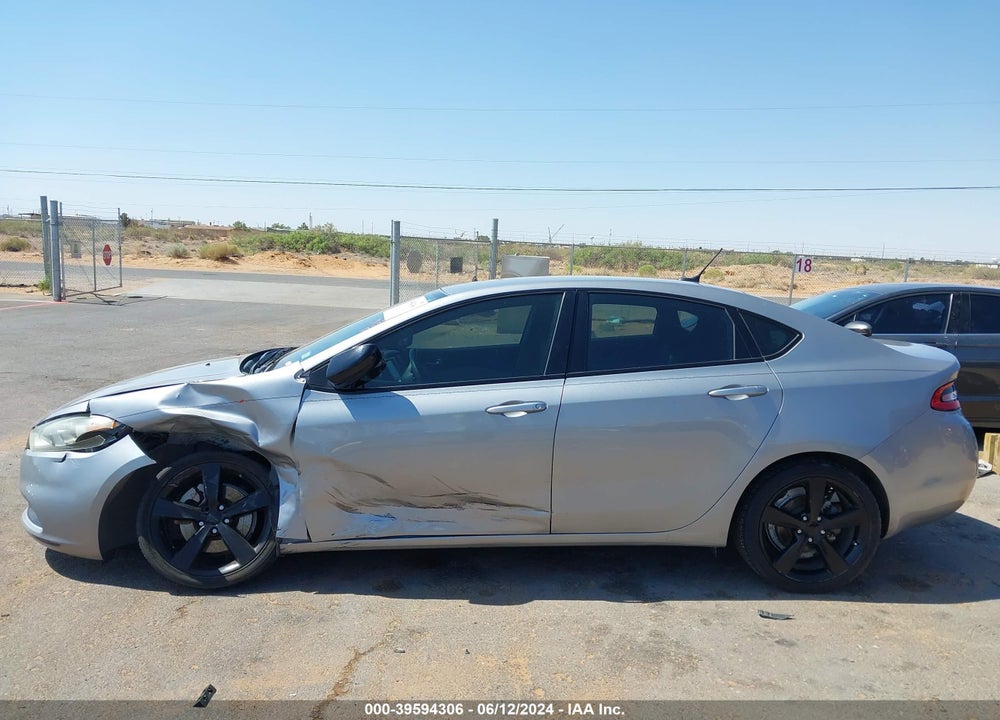 2014 DODGE DART SXT VIN: 1C3CDFBB2ED775651