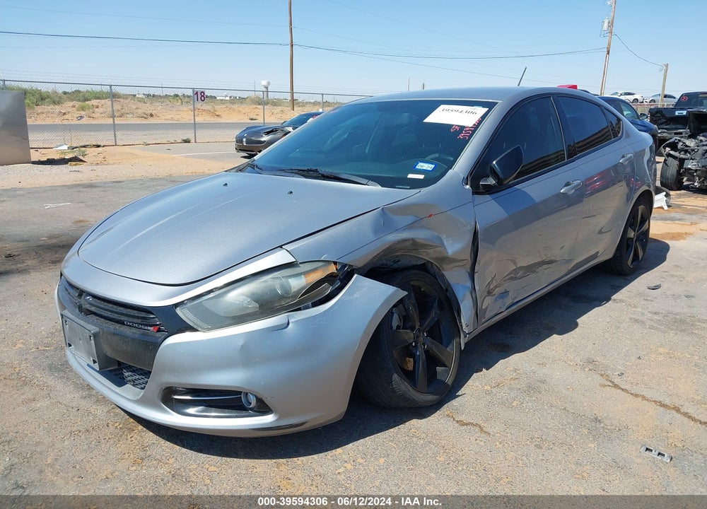 2014 DODGE DART SXT VIN: 1C3CDFBB2ED775651