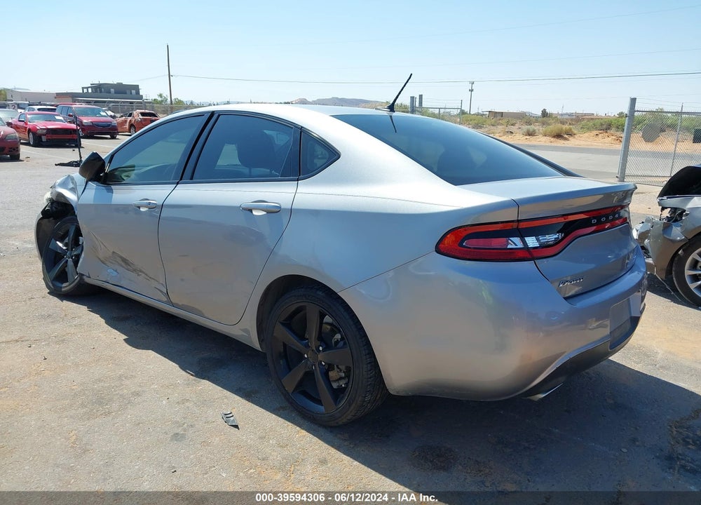 2014 DODGE DART SXT VIN: 1C3CDFBB2ED775651