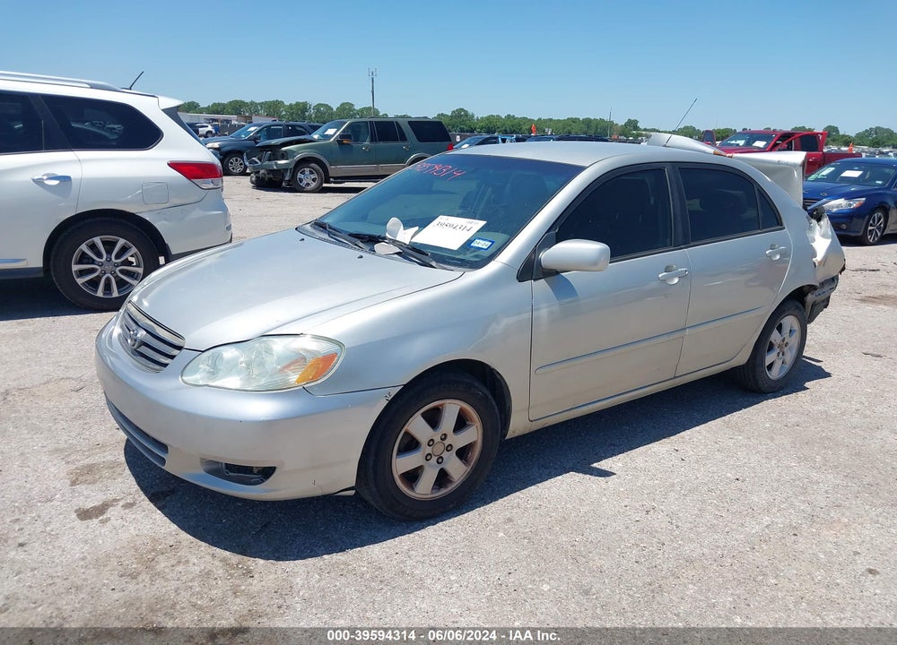 2003 TOYOTA COROLLA LE VIN: JTDBR32E530029071