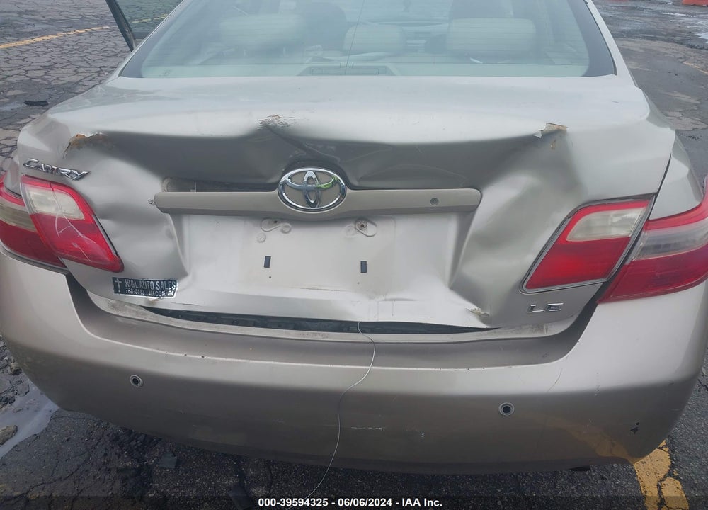 2007 TOYOTA CAMRY LE VIN: 4T1BE46K27U703348