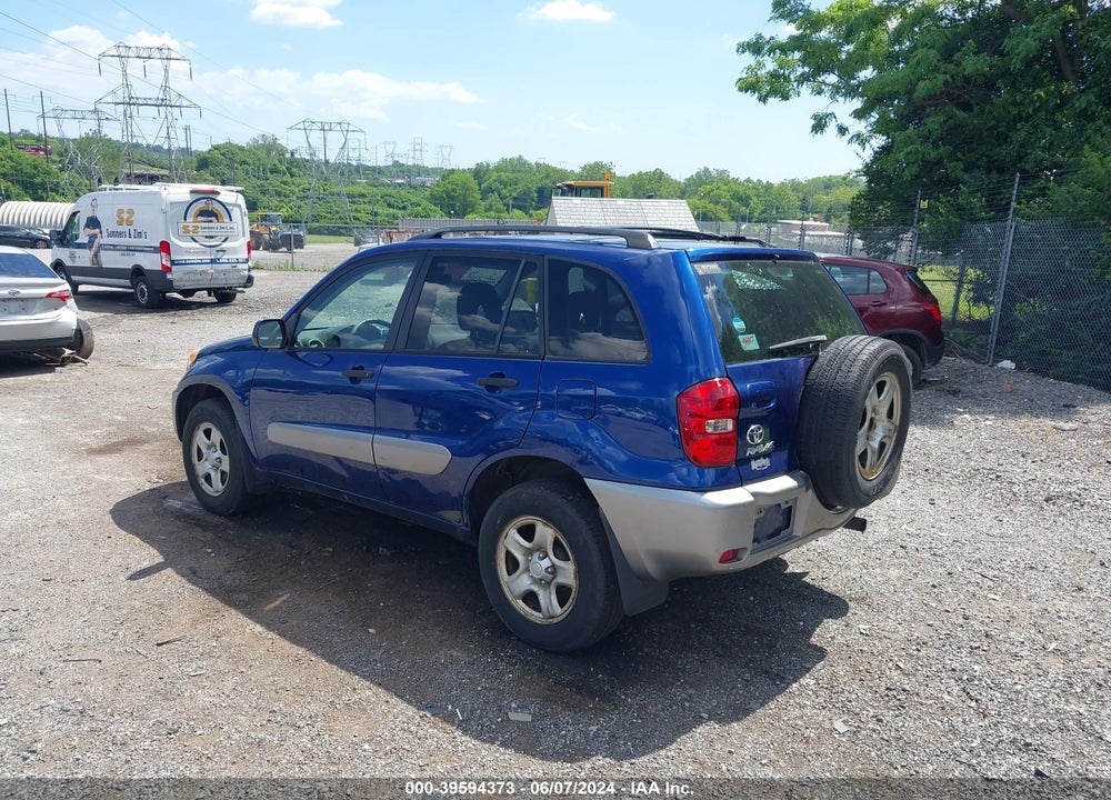 2004 TOYOTA RAV4 VIN: JTEHD20V140026820