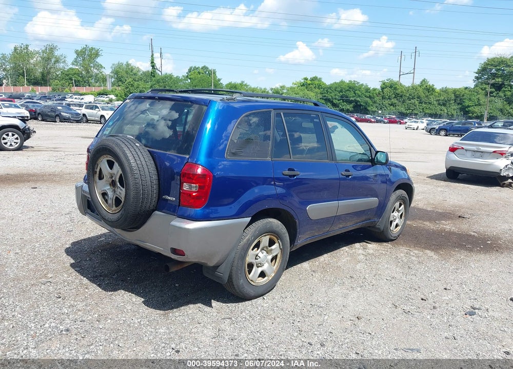 2004 TOYOTA RAV4 VIN: JTEHD20V140026820