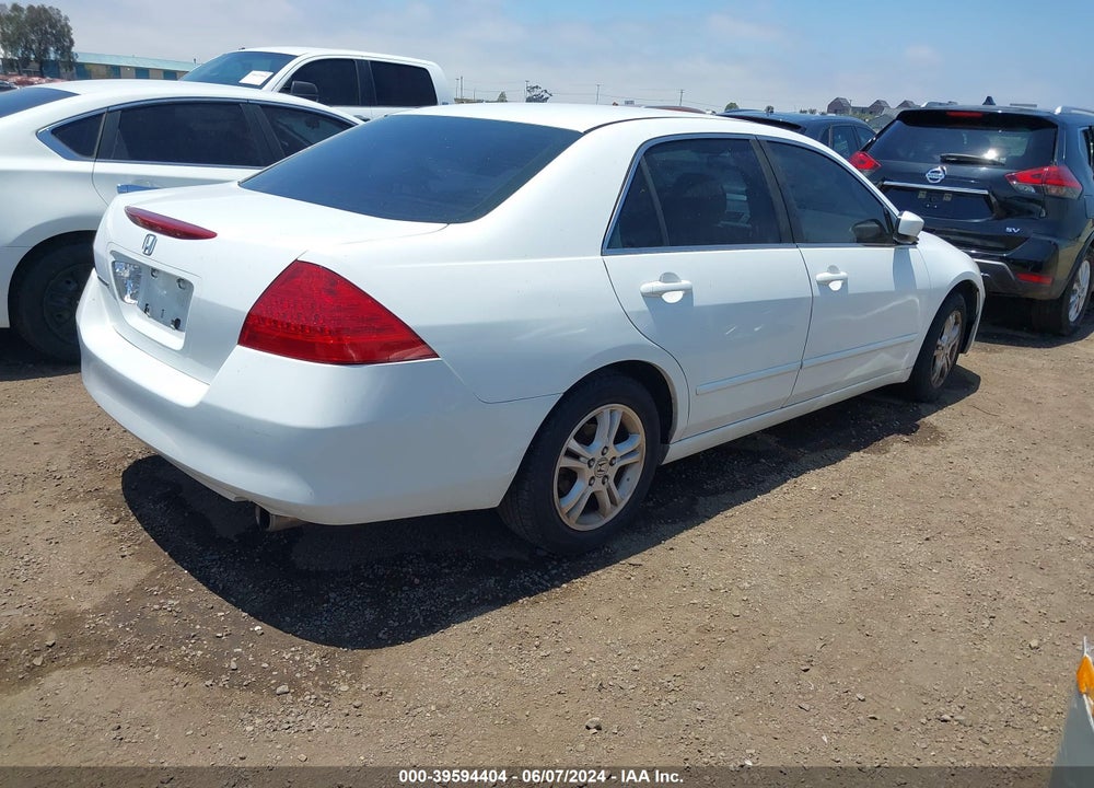 2006 HONDA ACCORD 2.4 EX VIN: 1HGCM56736A152409