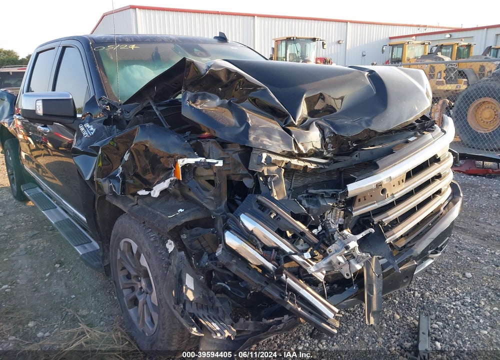 2022 CHEVROLET SILVERADO 1500 4WD SHORT BED HIGH COUNTRY VIN: 3GCUDJET4NG522373