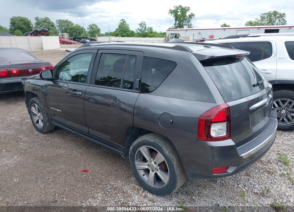 2017 JEEP COMPASS HIGH ALTITUDE FWD VIN: 1C4NJCEB8HD199012