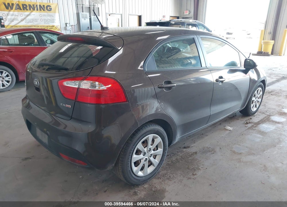 2013 KIA RIO VIN: KNADN5A30D6245311