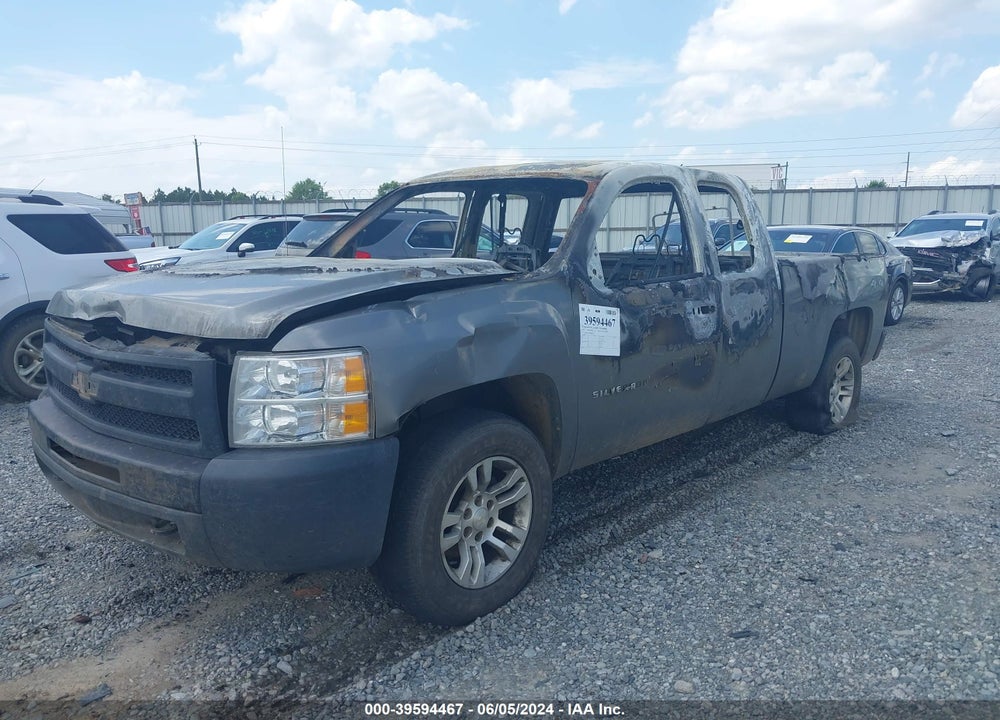 2013 CHEVROLET SILVERADO 1500 WORK TRUCK VIN: 1GCRKPE7XDZ341407