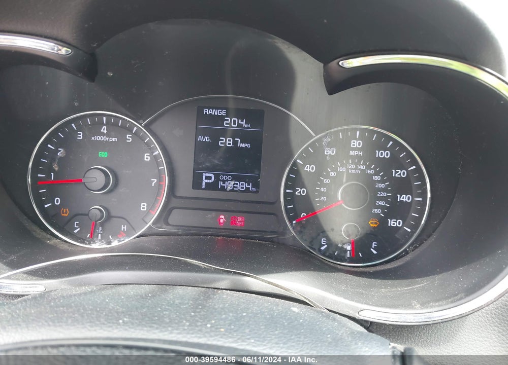 2015 KIA FORTE LX VIN: KNAFK4A66F5432390