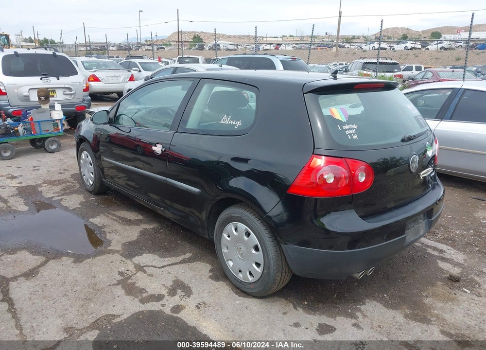 2008 VOLKSWAGEN RABBIT S VIN: WVWBB71K58W246059
