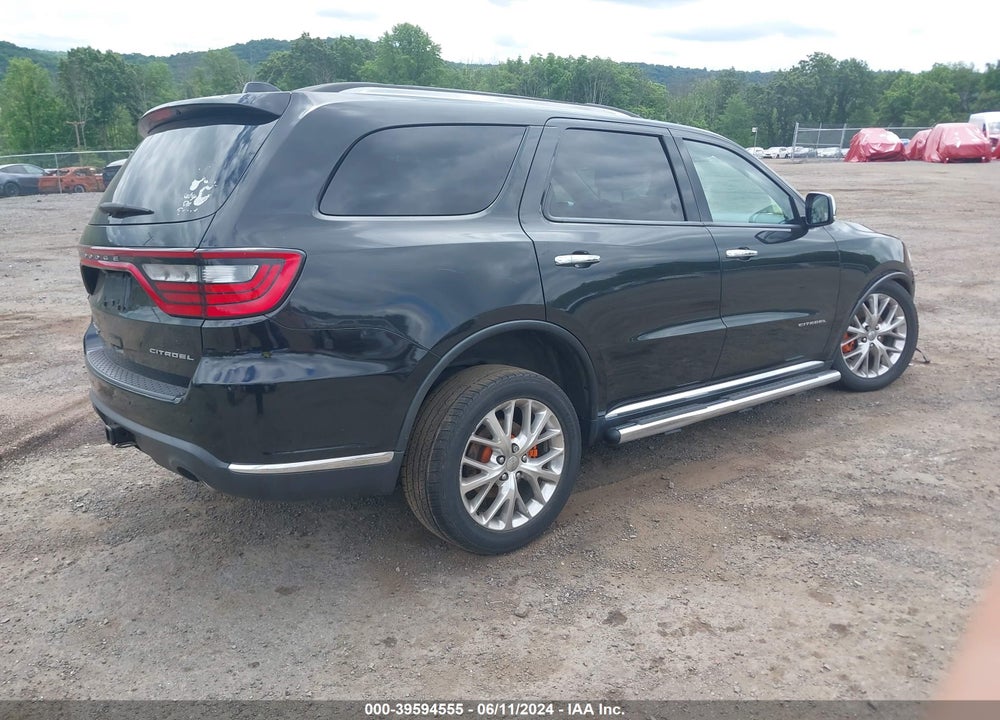 2015 DODGE DURANGO CITADEL VIN: 1C4SDJET8FC132985