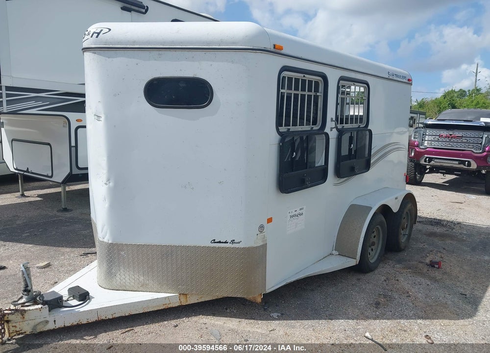 2008 S AND H CONTENDER SPORT VIN: 140BH14248M054834