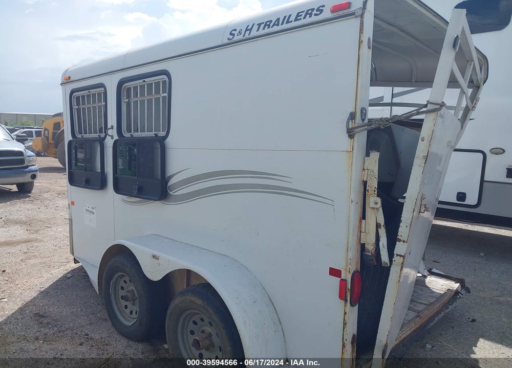 2008 S AND H CONTENDER SPORT VIN: 140BH14248M054834