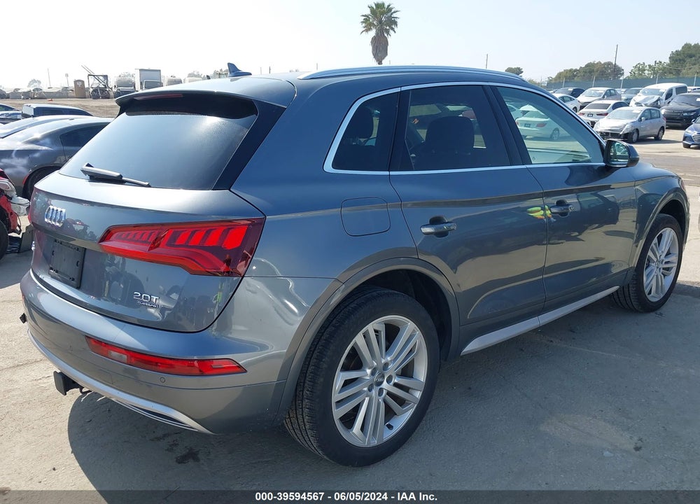2018 AUDI Q5 2.0T PREMIUM/2.0T TECH PREMIUM VIN: WA1BNAFY9J2093145