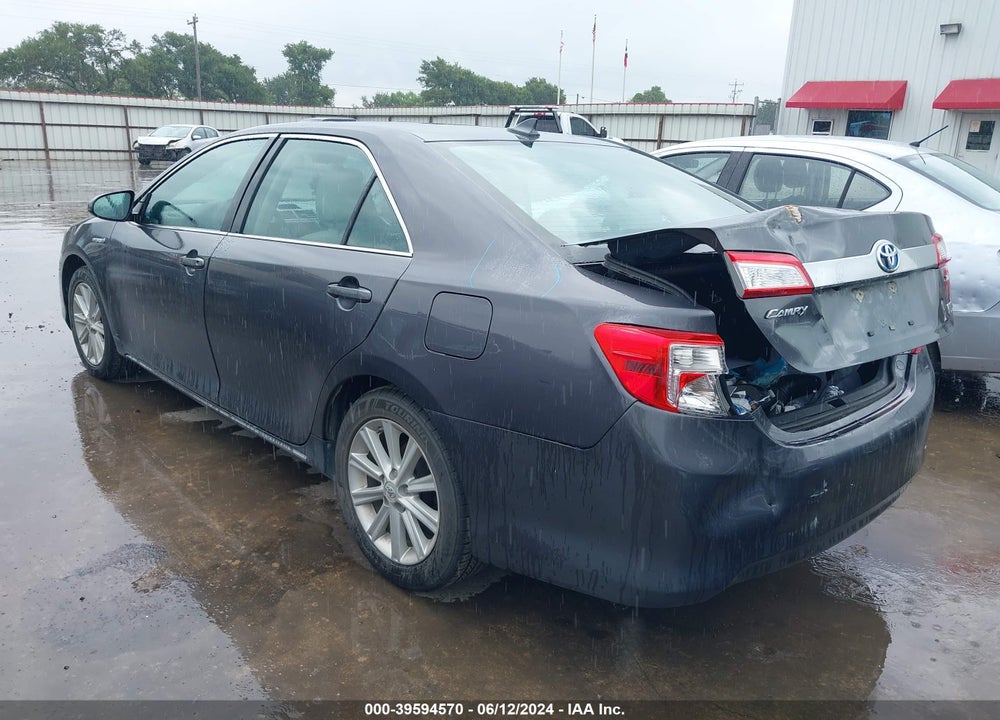 2013 TOYOTA CAMRY HYBRID XLE VIN: 4T1BD1FK1DU069639