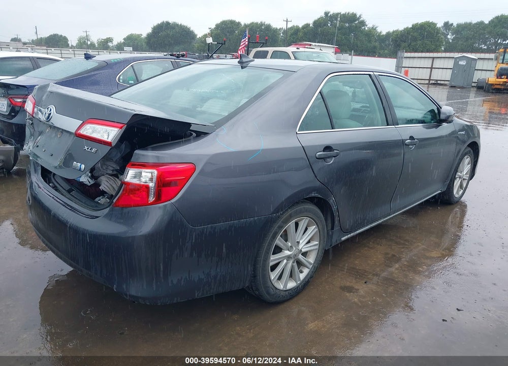 2013 TOYOTA CAMRY HYBRID XLE VIN: 4T1BD1FK1DU069639