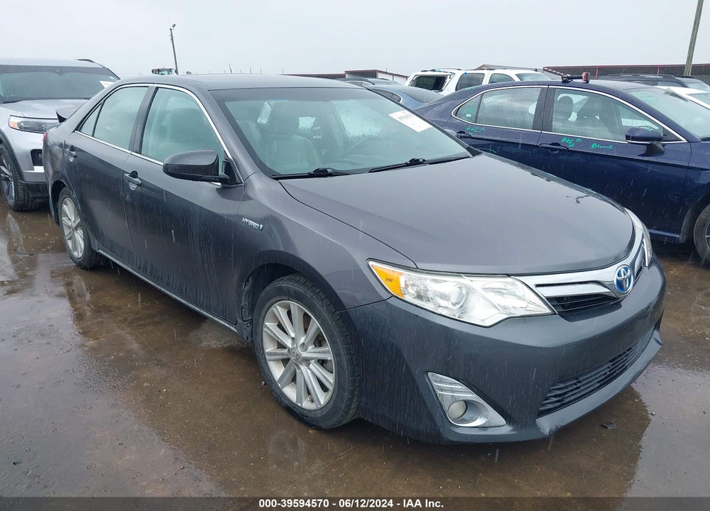 2013 TOYOTA CAMRY HYBRID XLE VIN: 4T1BD1FK1DU069639