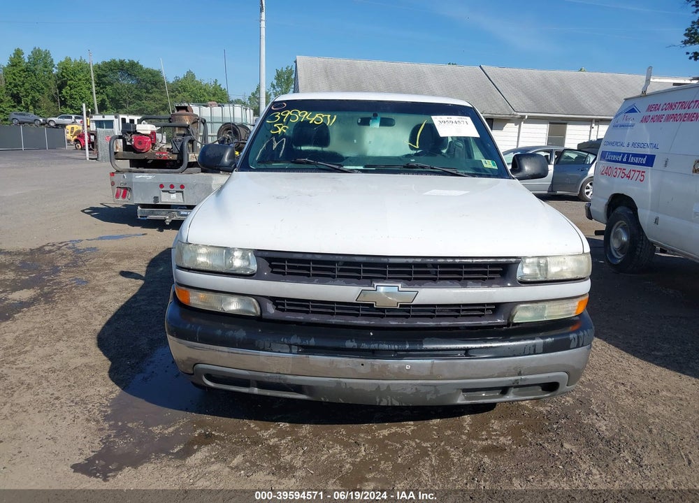 2002 CHEVROLET SILVERADO 1500 COMMERCIAL VIN: 1GCEC14W92Z184709