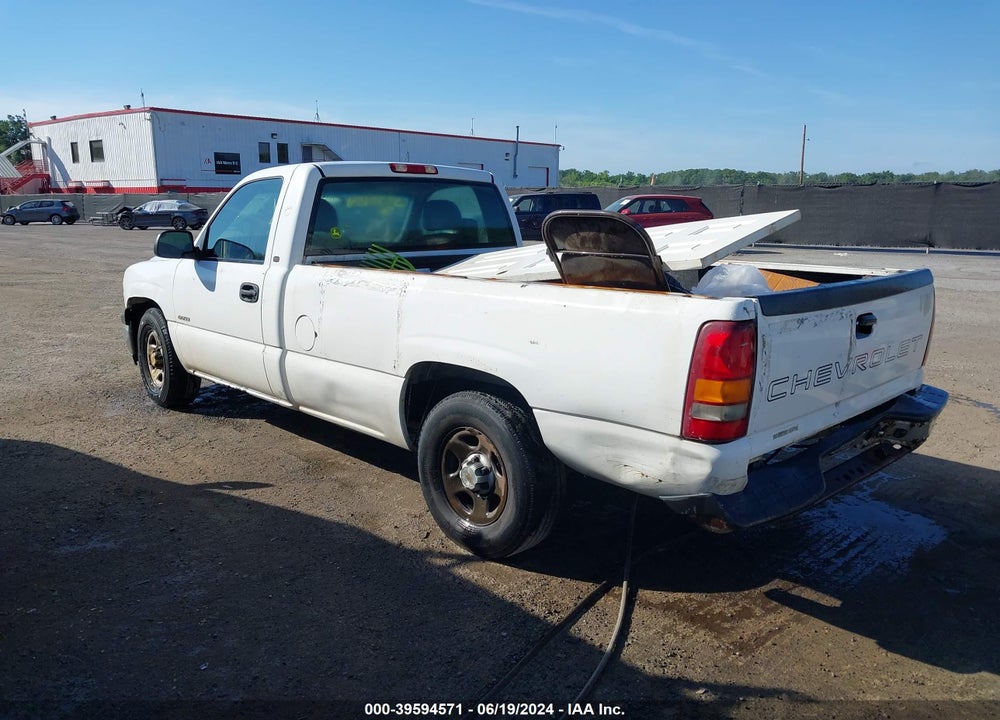 2002 CHEVROLET SILVERADO 1500 COMMERCIAL VIN: 1GCEC14W92Z184709