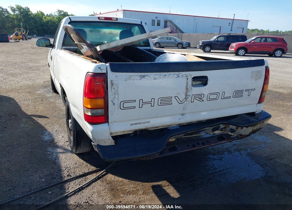 2002 CHEVROLET SILVERADO 1500 COMMERCIAL VIN: 1GCEC14W92Z184709