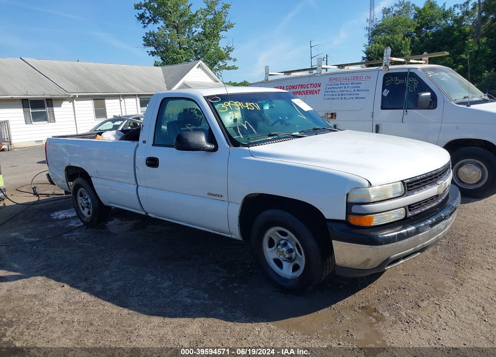 2002 CHEVROLET SILVERADO 1500 COMMERCIAL VIN: 1GCEC14W92Z184709