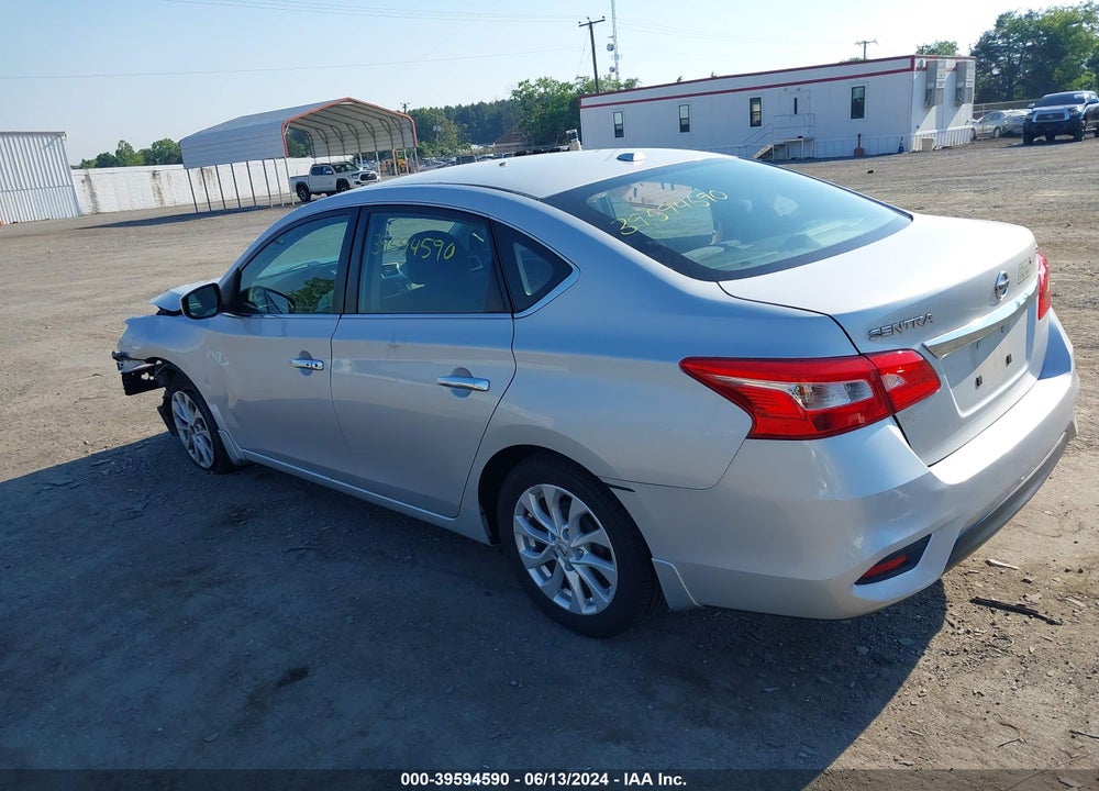 2018 NISSAN SENTRA SV VIN: 3N1AB7AP2JL636087
