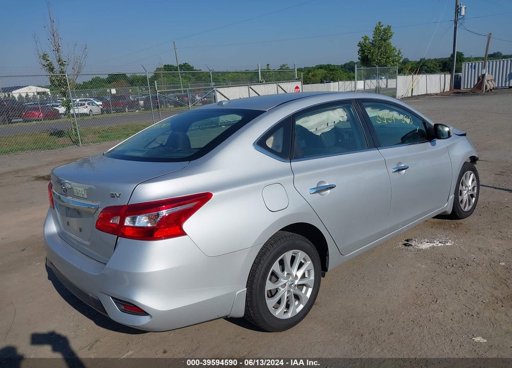 2018 NISSAN SENTRA SV VIN: 3N1AB7AP2JL636087