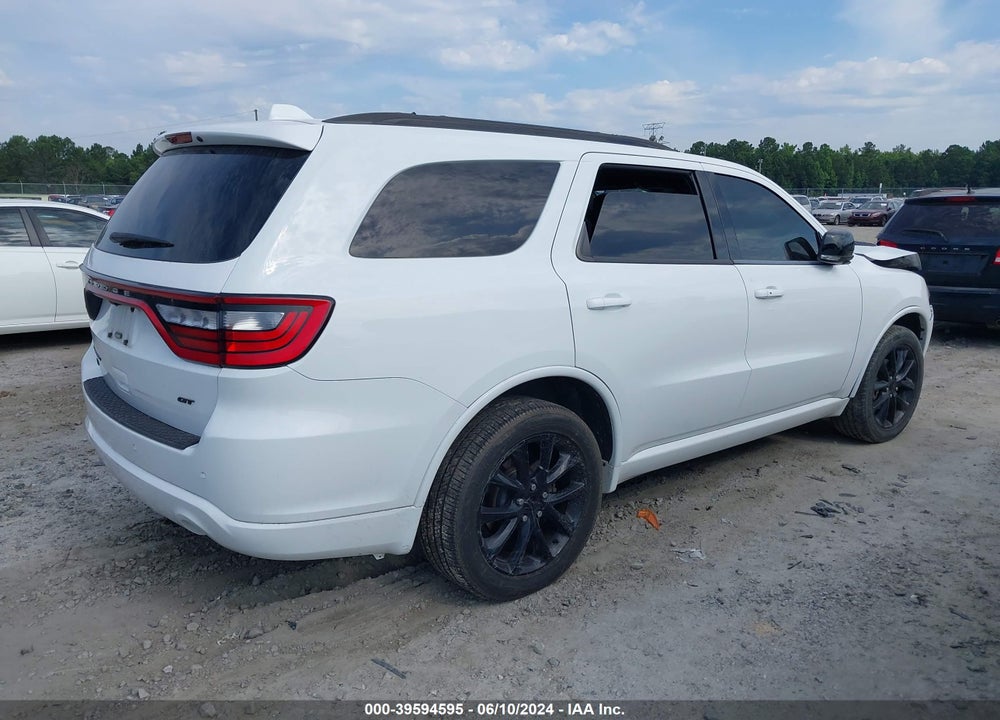 2018 DODGE DURANGO GT AWD VIN: 1C4RDJDG4JC324240