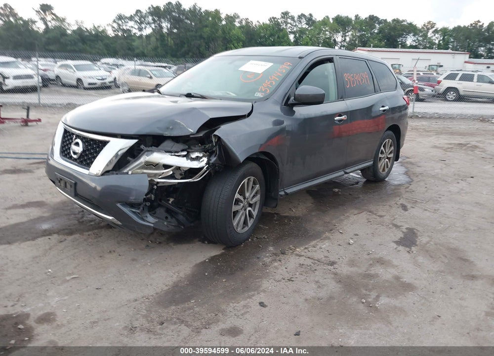 2014 NISSAN PATHFINDER S VIN: 5N1AR2MM6EC684671