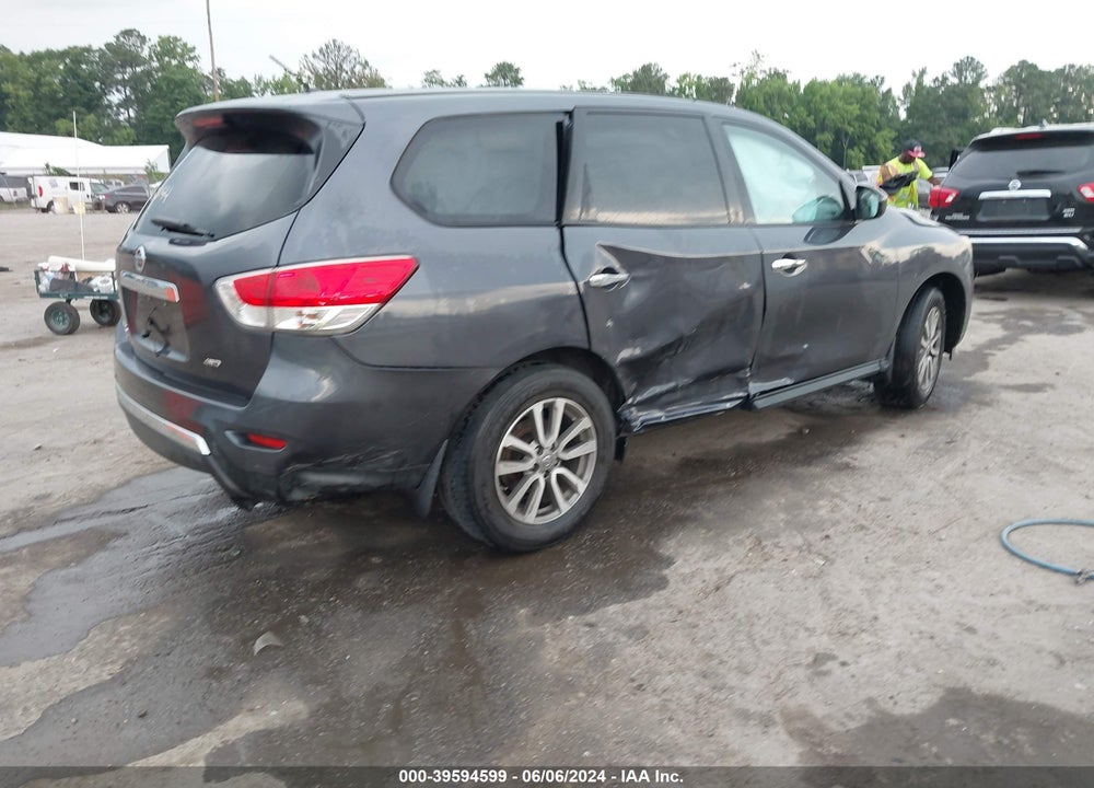 2014 NISSAN PATHFINDER S VIN: 5N1AR2MM6EC684671