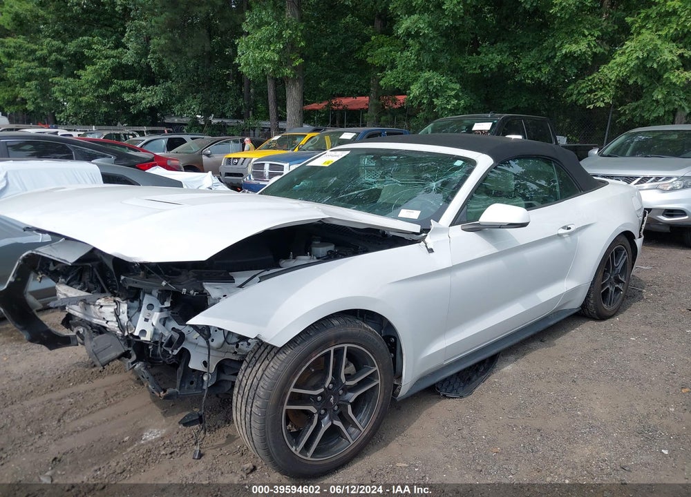 2018 FORD MUSTANG ECOBOOST PREMIUM VIN: 1FATP8UH7J5124283