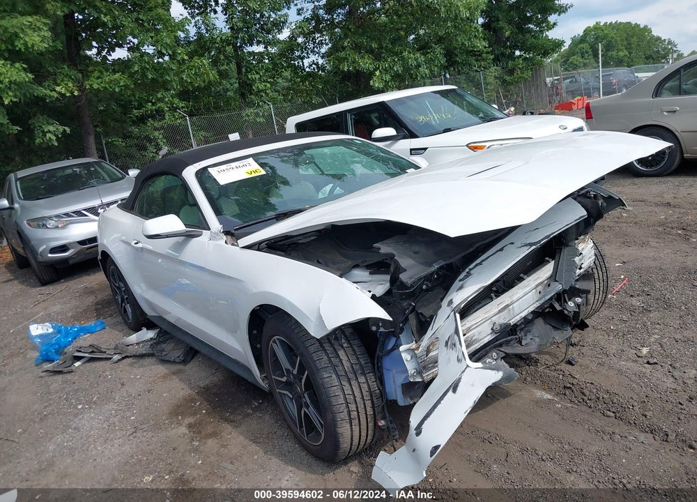2018 FORD MUSTANG ECOBOOST PREMIUM VIN: 1FATP8UH7J5124283