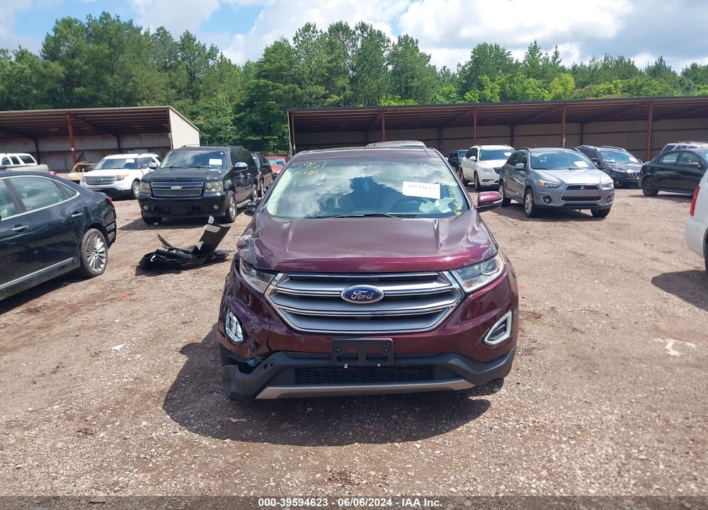 2017 FORD EDGE SEL VIN: 2FMPK4J94HBC65961