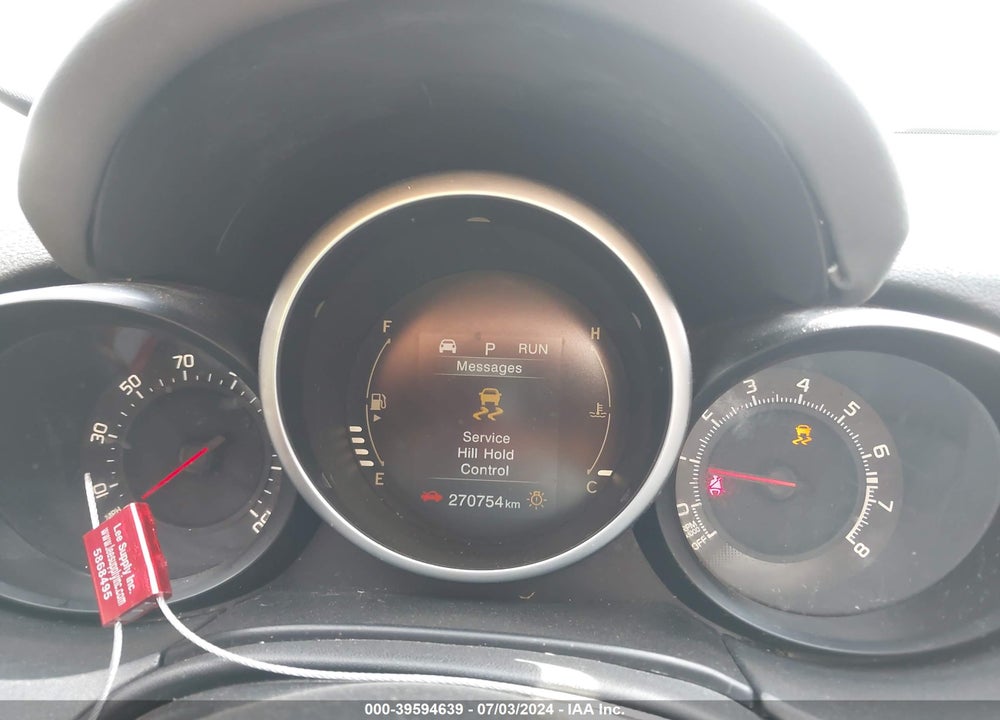 2016 FIAT 500X TREKKING PLUS VIN: ZFBCFXET4GP416628
