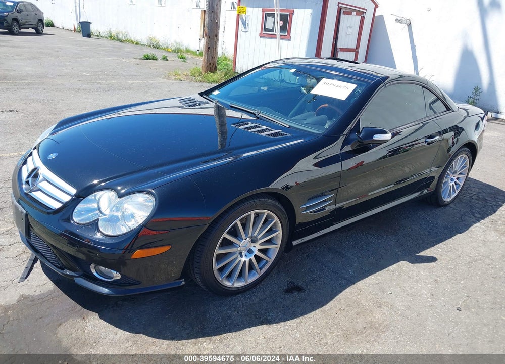 2008 MERCEDES-BENZ SL 550 VIN: WDBSK71F58F142110