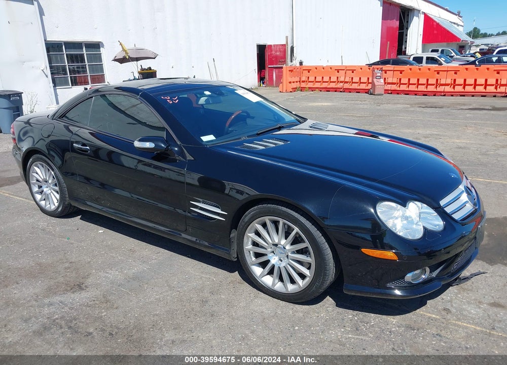2008 MERCEDES-BENZ SL 550 VIN: WDBSK71F58F142110