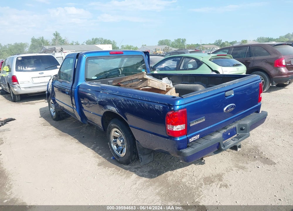 2009 FORD RANGER XLT VIN: 1FTYR10E89PA10595