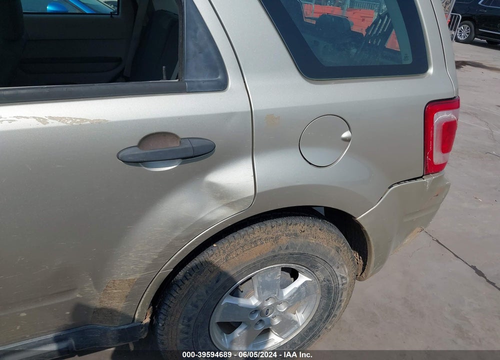 2012 FORD ESCAPE XLS VIN: 1FMCU0C72CKC06547