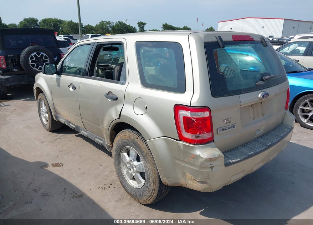 2012 FORD ESCAPE XLS VIN: 1FMCU0C72CKC06547