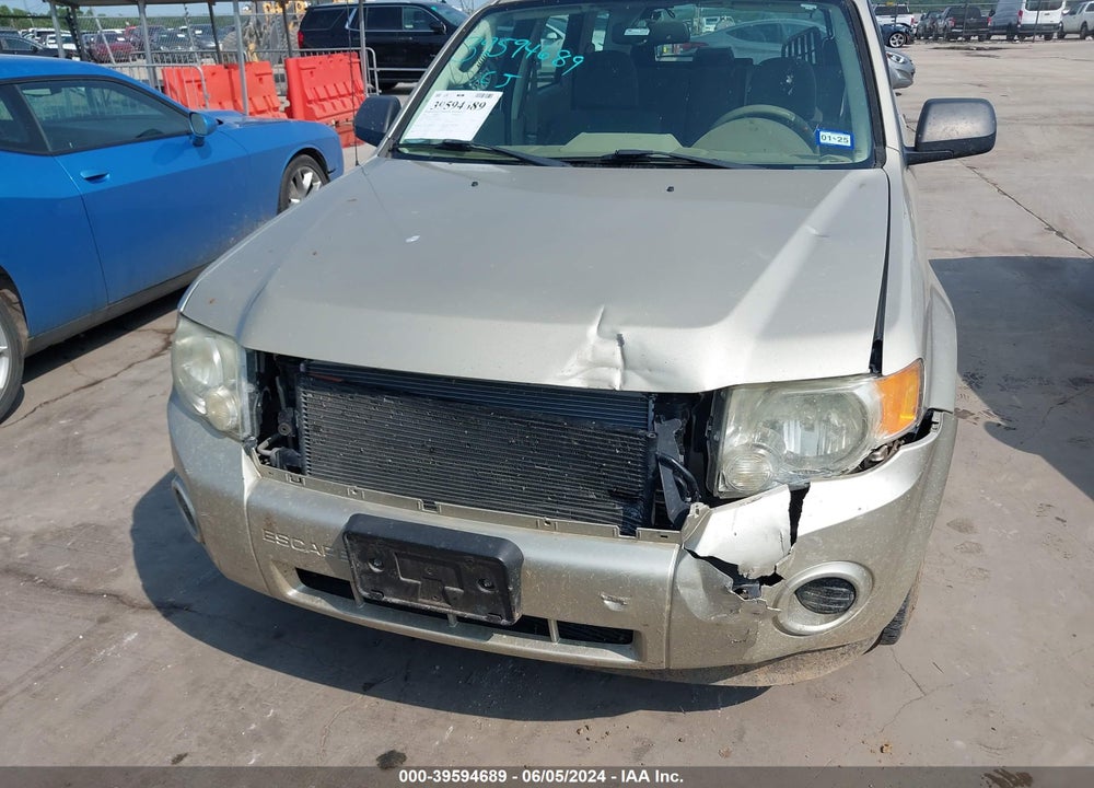 2012 FORD ESCAPE XLS VIN: 1FMCU0C72CKC06547