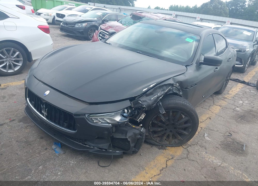 2014 MASERATI GHIBLI S Q4 VIN: ZAM57RTA3E1087707