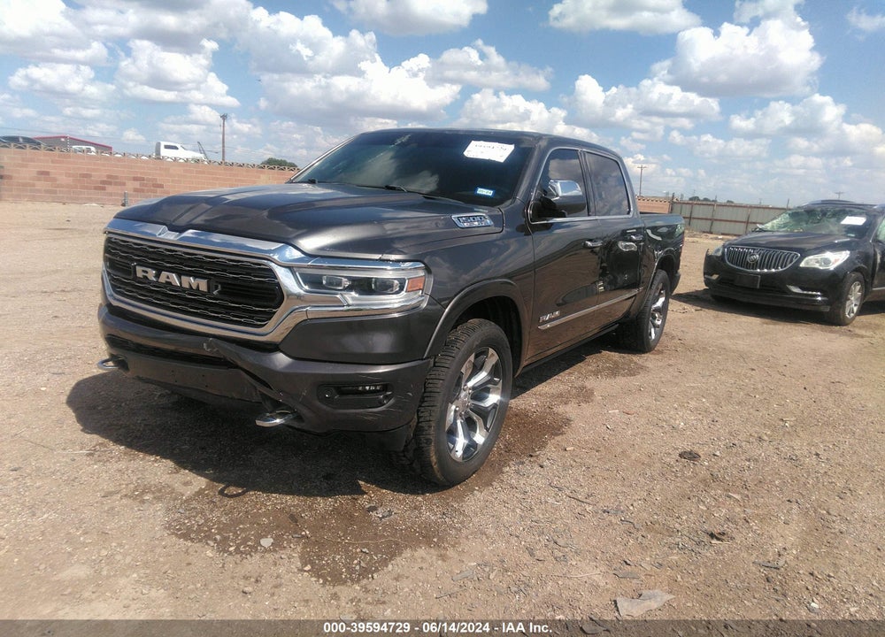 2019 RAM 1500 LIMITED 4X4 5'7 BOX VIN: 1C6SRFHT6KN560621
