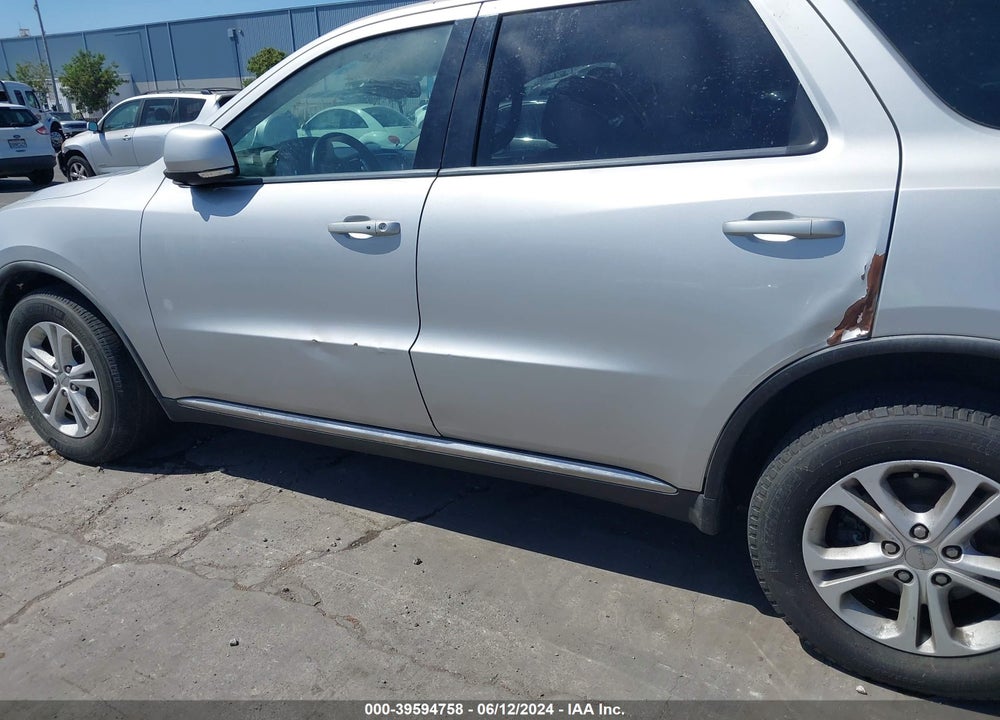 2011 DODGE DURANGO CREW VIN: 1D4RD4GG2BC660325