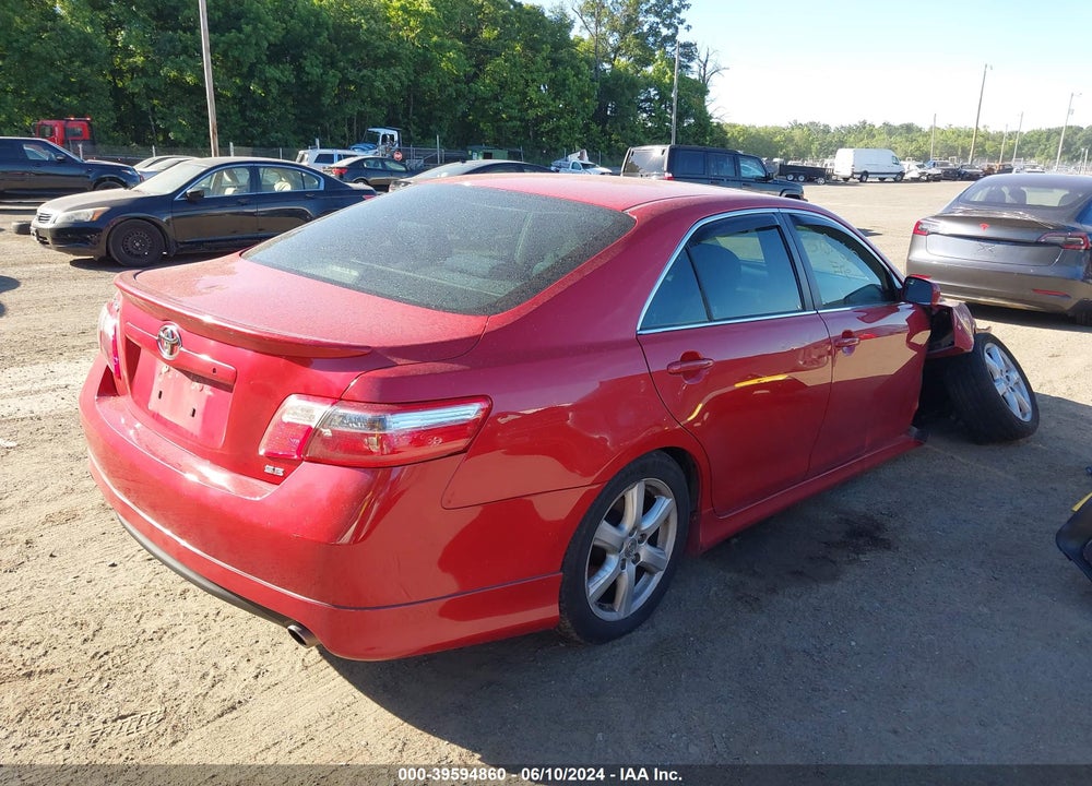 2007 TOYOTA CAMRY SE VIN: 4T1BE46K57U012430